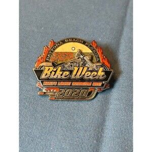2020 OFFICIAL DAYTONA BEACH BIKE WEEK 79TH ANNIVERSARY LOGO EVENT PIN